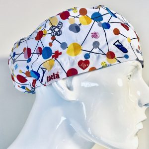 Gorro pelo largo "Círculos sanidad"