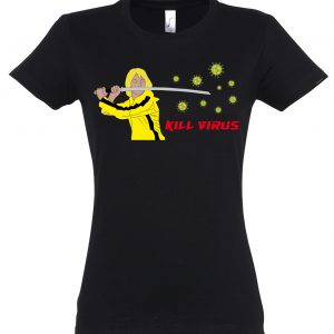 Camiseta de chica. Modelo Kill virus