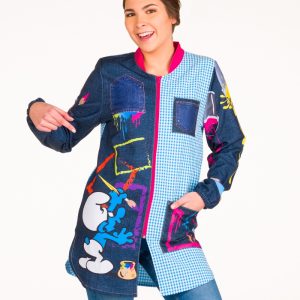 Bata modelo "Pitufos"