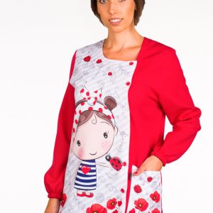 Bata modelo "Niña Amapola"