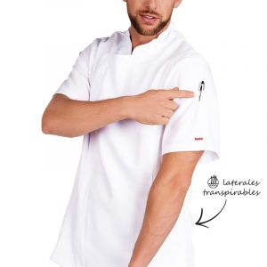 Chaqueta de microfibra y manga corta