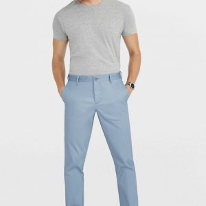 Pantalón de caballero de satén elástico