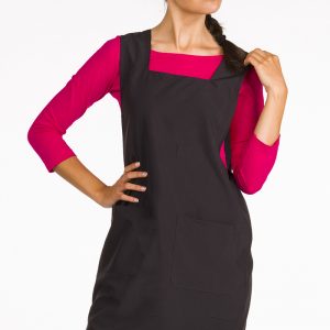 Estola cruzada negra